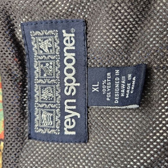 Reyn Spooner Men's Blue Floral Swim Trunks Mesh Liner XL - Picture 6 of 6